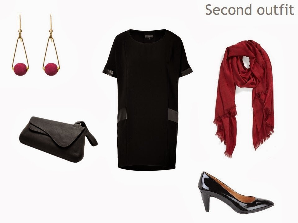 Capsule Wardrobe Packing Outfit by Outfit: Pink, Maroon and Black, for ...