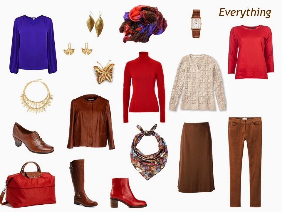 Building a Capsule Wardrobe by Starting with Art: Lake and Red Tree by ...