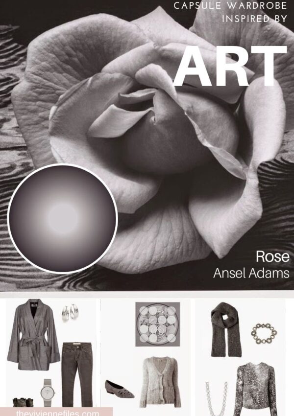Start with Art: Rose by Ansel Adams