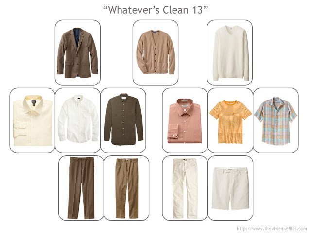 Whatever's Clean 13 FOR MEN - warm colors, warm weather - The Vivienne ...
