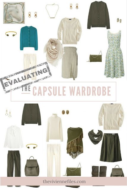 12 Months, 12 Outfits in a Olive-Based Capsule Wardrobe: An
