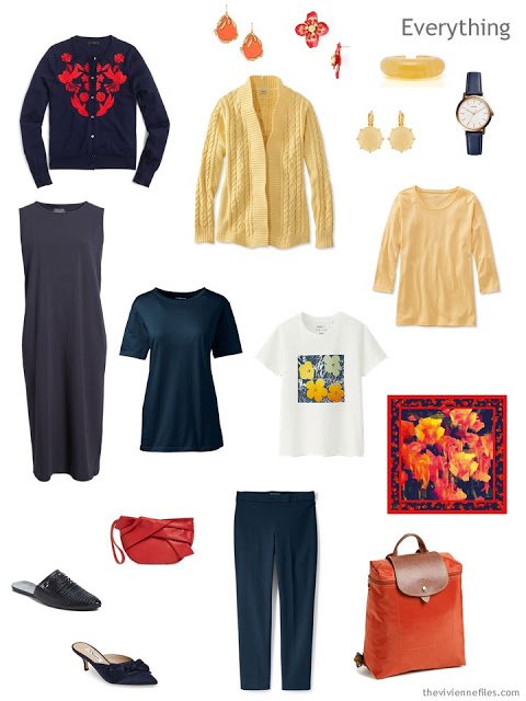 Revisiting the Red Tulip Scarf, and some Unpredictable Navy - The ...