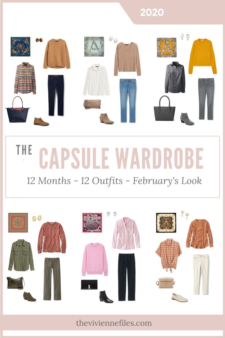 February Capsule Wardrobe