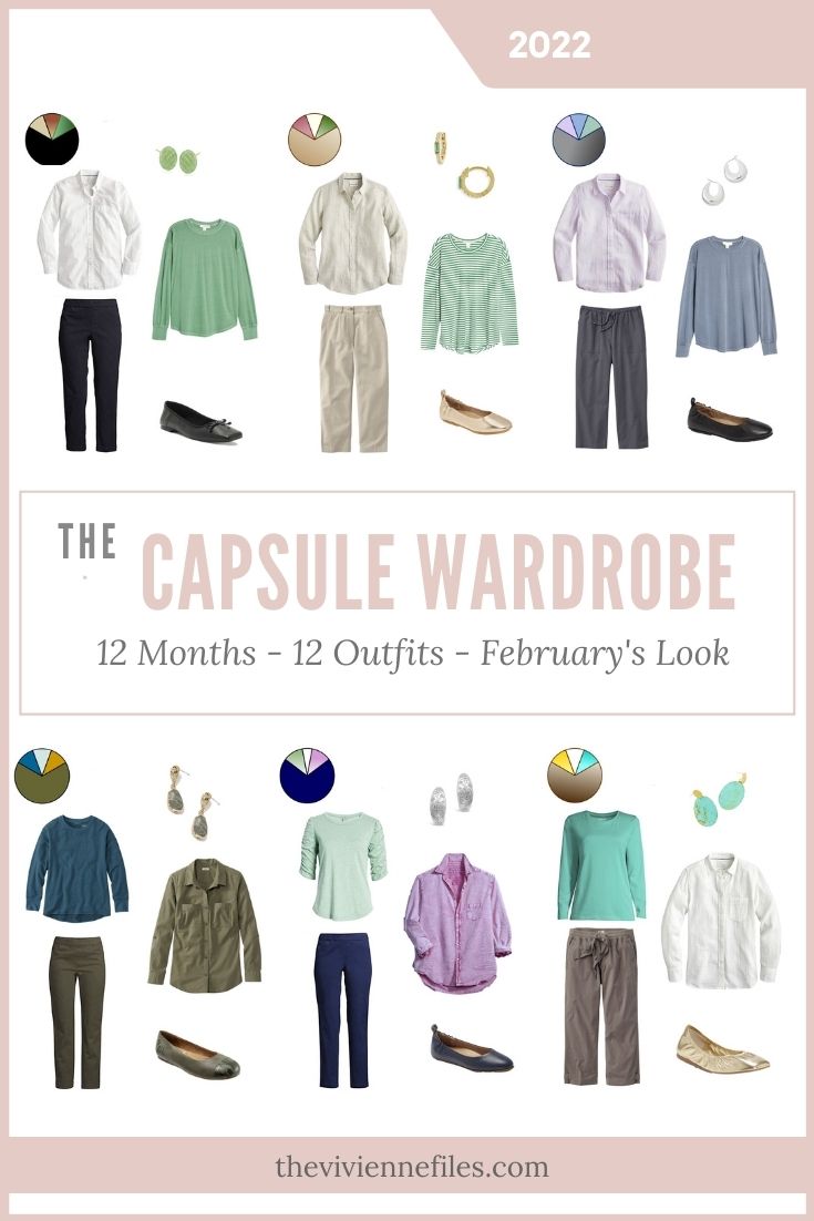 February Capsule Wardrobe