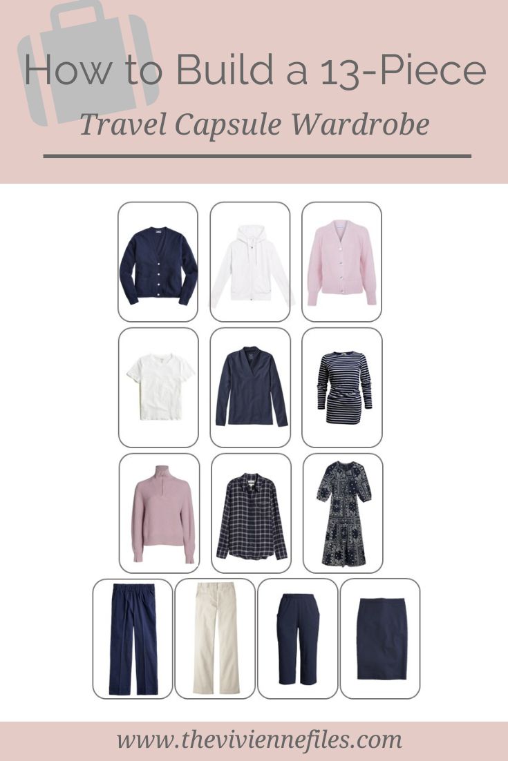 How to Build a 13-Piece Travel Capsule Wardrobe - The Vivienne Files