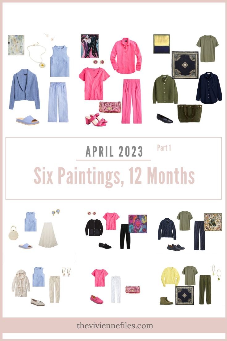 First Half of Six Paintings, 12 Months – April 2023 - The Vivienne Files