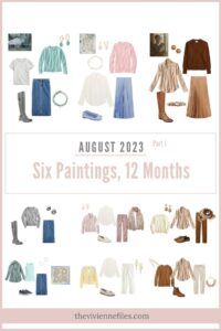 Three Capsule Wardrobes: First Half of Six Paintings, 12 Months ...