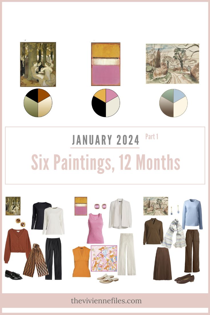 January 2024 Six Paintings, Twelve Months - Part 1 - The Vivienne Files
