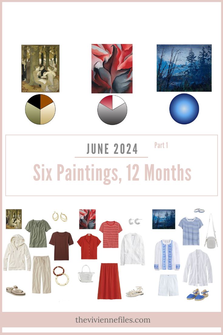 June 2024 “Six Paintings, Twelve Months” – Part 1