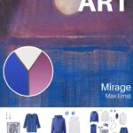Want a Simple Blue & White Summer Wardrobe Start with Art - Mirage by Max Ernst