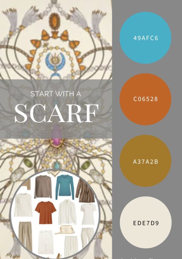 Need a Foolproof Travel Capsule Wardrobe? Start With a Scarf – the Kendra Scott scarf by Echo