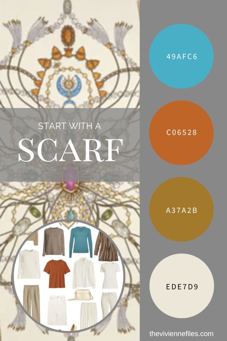 Need a Foolproof Travel Capsule Wardrobe? Start With a Scarf – the Kendra Scott scarf by Echo