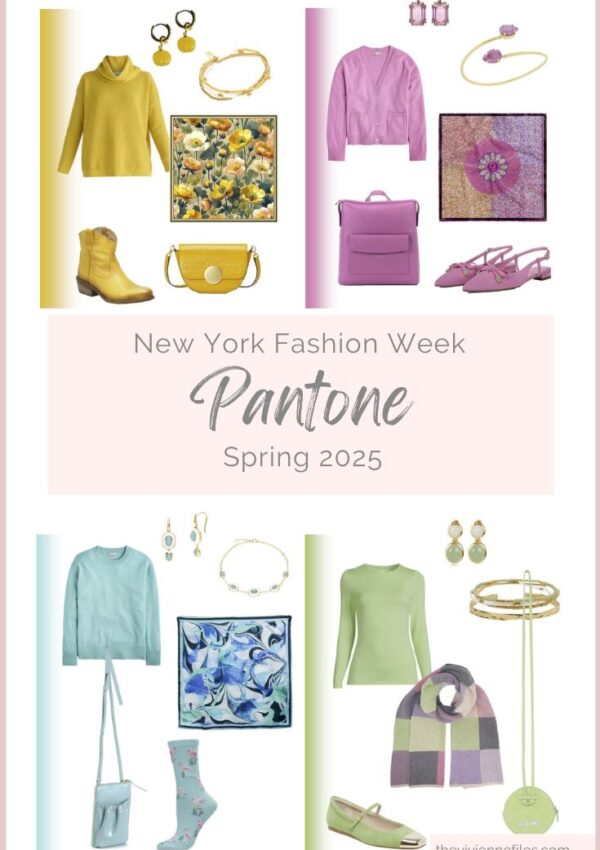 Looking for a Wardrobe Spark Pantone New York Fashion Week Spring 2025 colors