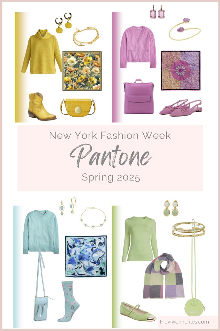 Looking for a Wardrobe Spark Pantone New York Fashion Week Spring 2025 colors