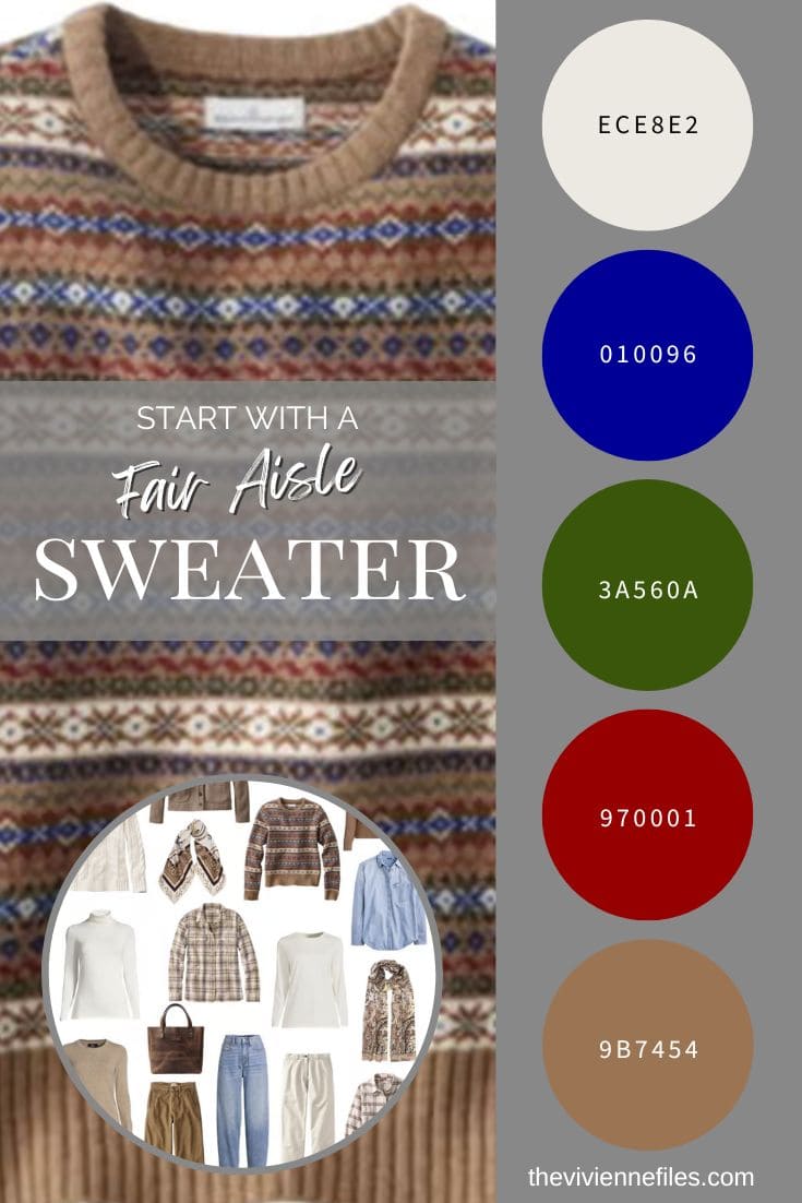 Need an Autumn Inspiration? Start With a Sweater – Fair Isle from L.L.Bean