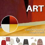 Packing For the Holidays by Starting With Art - Canyon Country by Georgia O'Keeffe