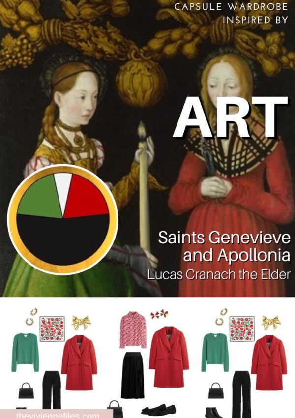 Start with Art - The Saints Genevieve and Apollonia by Lucas Cranach the Elder