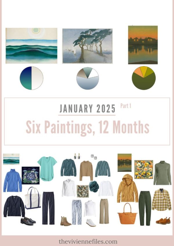 Six Paintings – Twelve Months January 2025 Part 1