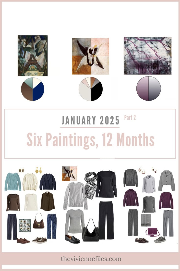 Six Paintings – Twelve Months January 2025 Part 2