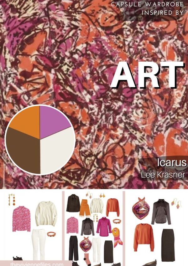 Want a Statement Color Palette Start With Art - Icarus by Lee Krasner