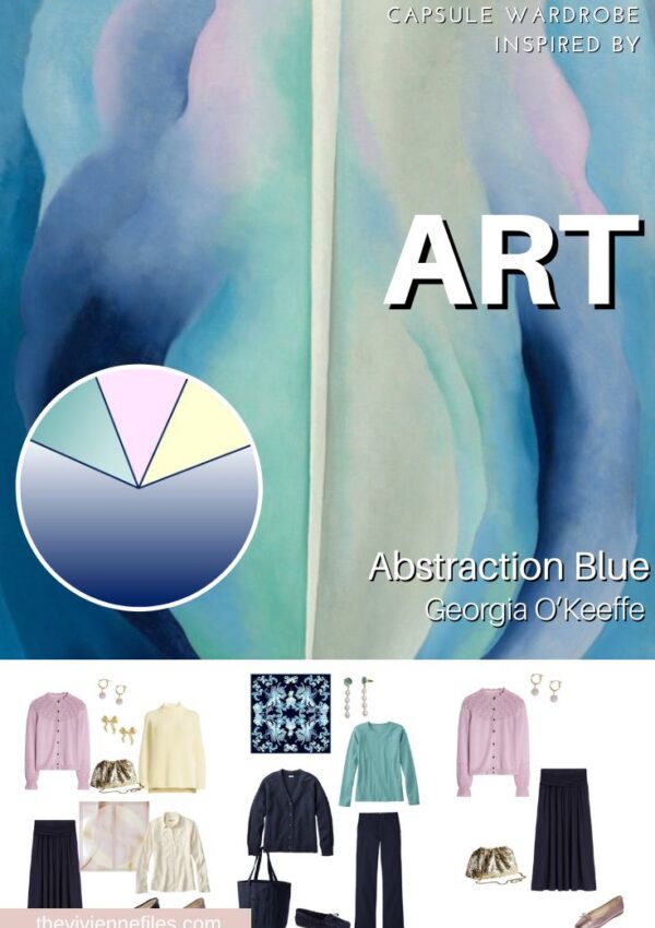 When Your Color-Scheme Doesn't Happen - Start With Art - Abstraction Blue by Georgia O'Keeffe